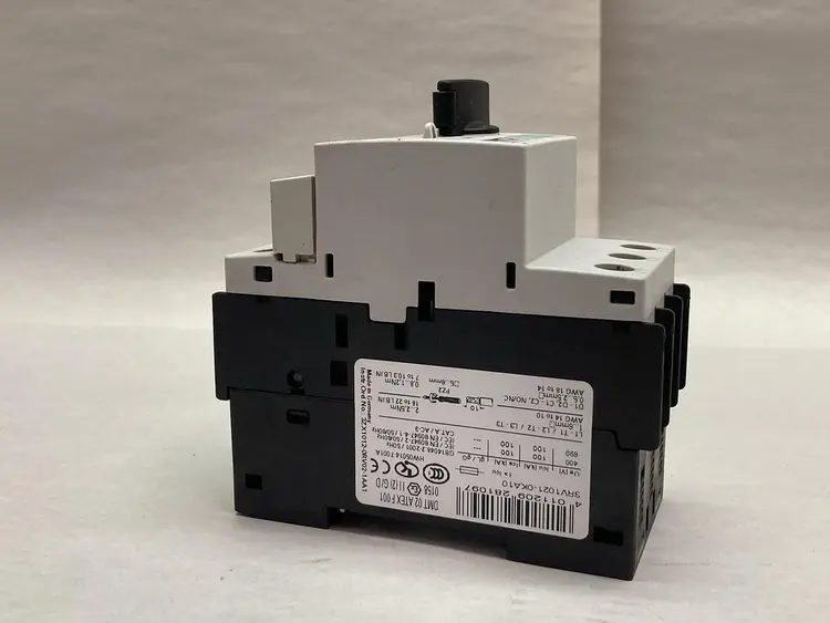 New | in-Stock SIEMENS 3RV1021-0KA10 Miscellaneous Equipment (Electrical & Power) | Surplus Asset Holdings #1196032