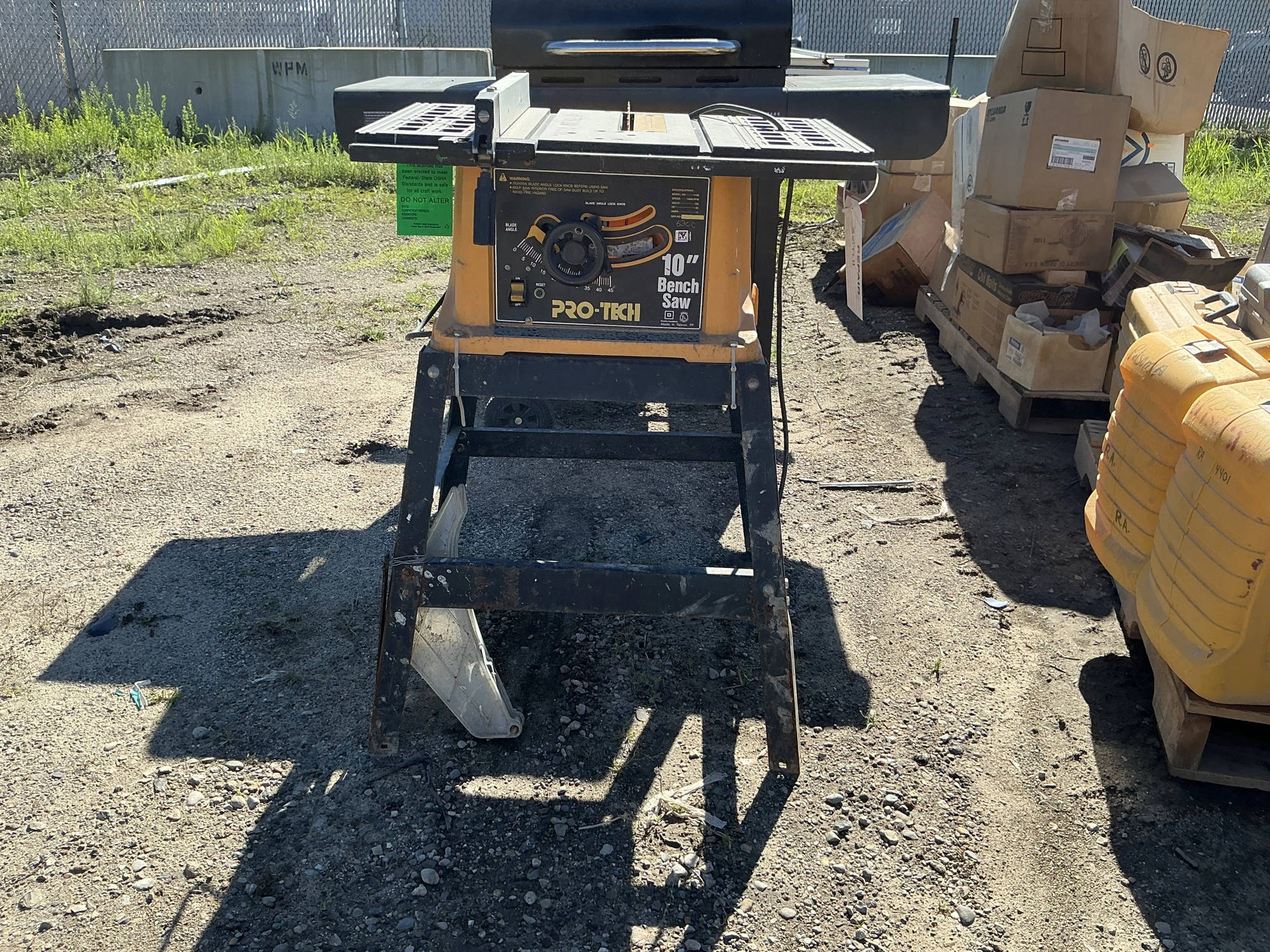 Used CRAFTSMAN PRO TECH Woodworking Table Saws Michigan US | Miedema Asset Management Group #1361234