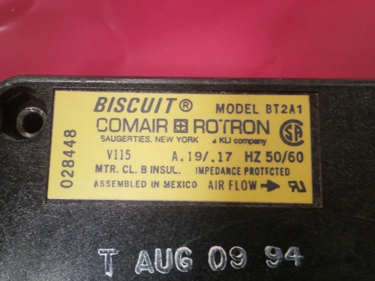 Used COMAIR ROTRON BT21A Electronic Component Fans Arizona US | ASSET CONVERSION SPECIALISTS, INC. #311971