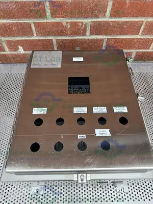USED HOFFMAN A24H2008SSLP STAINLESS STEEL ENCLOSURE 24" X 10" X 20"