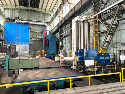 USED GIDDINGS & LEWIS 6 AXES X: 24 000 - Y: 2133 - Z: 4572 MM CNC