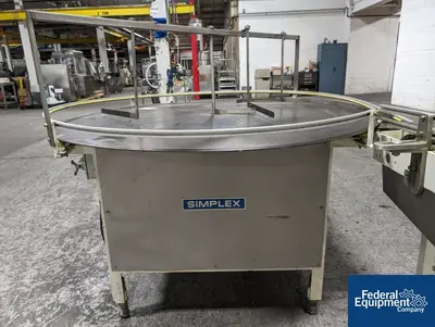 USED Simplex Simplex Single Head Piston Filling Line