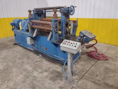 36” WIDE YODER SLITTING HEAD WITH POWERED FEED ROLLS: STOCK  #22951