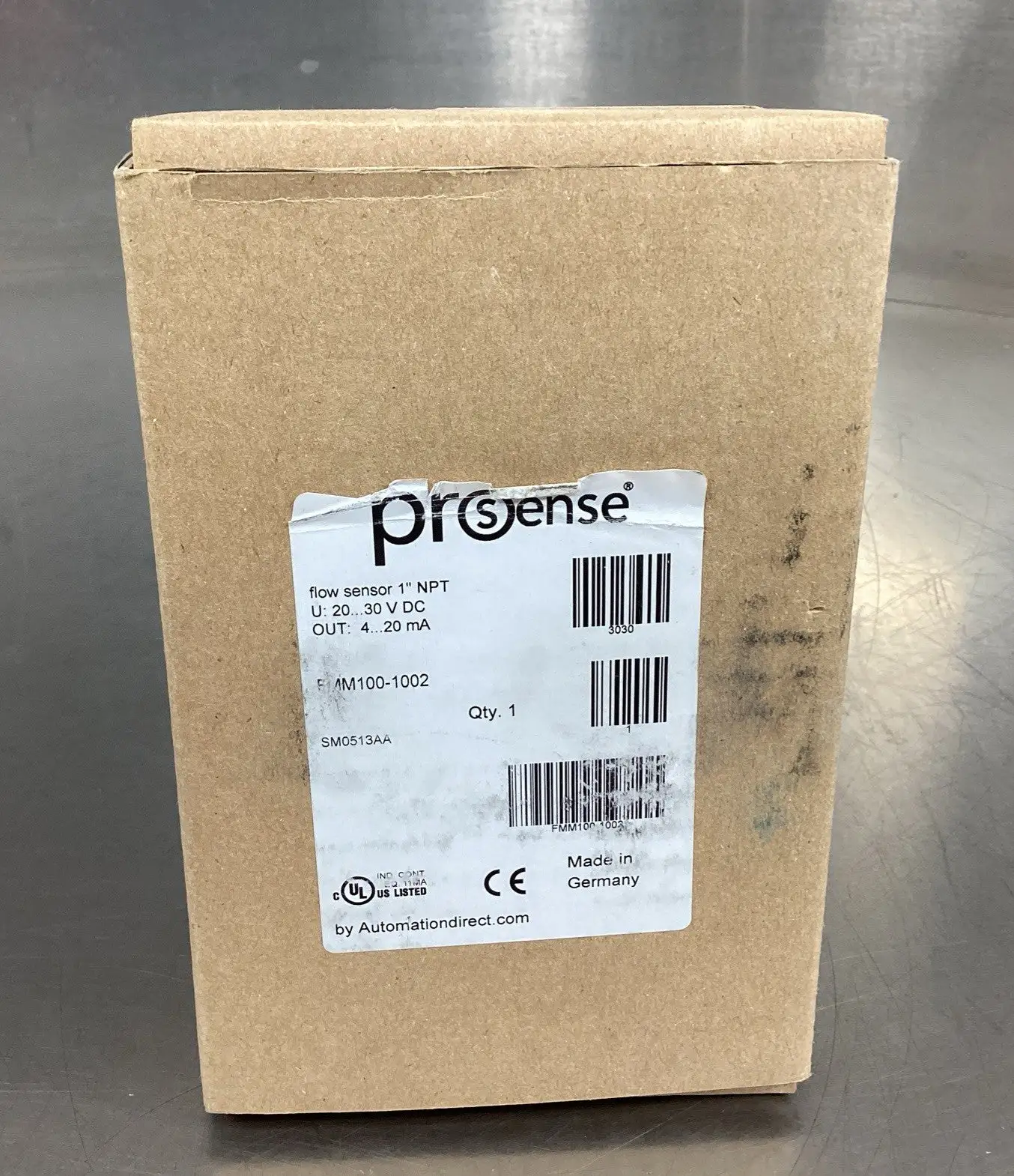 AUTOMATION DIRECT FMM100-1002 Magnetic Inductive Flow Meter 6C-21
