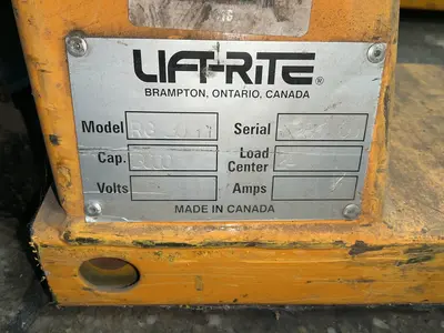 Used LIFTRITE RG30M Material Handling (misc) Ohio US | HGR 24 #1352784