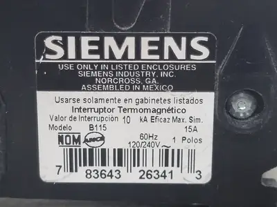 USED SIEMENS B115