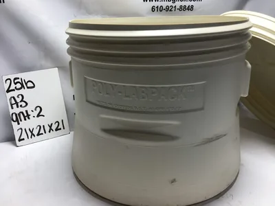 ENPAC POLY LABPACK 1H2/X36/S/00/USA/M4339 PART NO: 3421 CAPACITY: 20 GAL