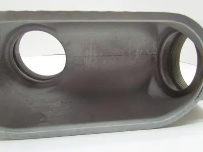 Appleton LB97 3 1/2" Grayloy-Iron Conduit Body LB Threaded Rigid