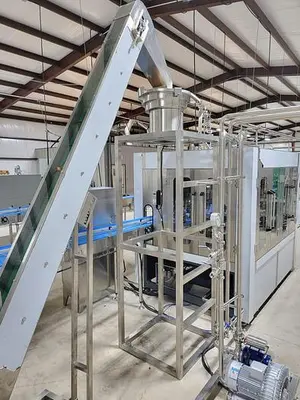 Filling Line, Bottles, Blow Molder, Filler/Rinser/Capper, Wrapper #A744851