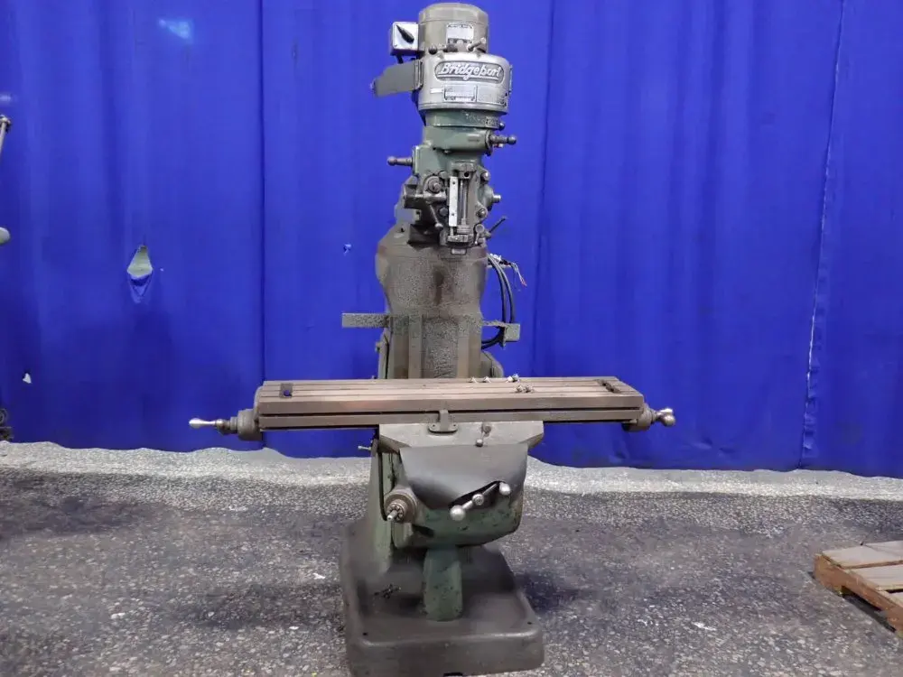 Bridgeport 9" X 42" Vertical Mill