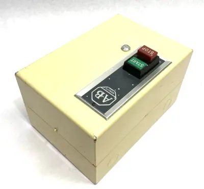 USED ALLEN-BRADLEY SER. B FULL-VOLTAGE MAGNETIC MOTOR CONTROLLER 3-PH