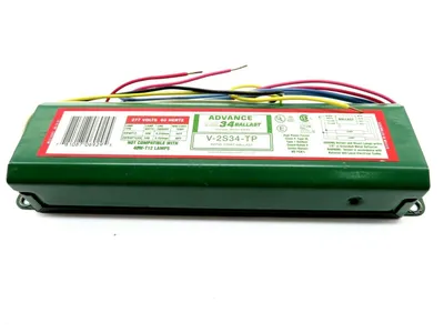 NEW ADVANCE V-2S34-TP BALLAST 277V 60HZ V2S34TP