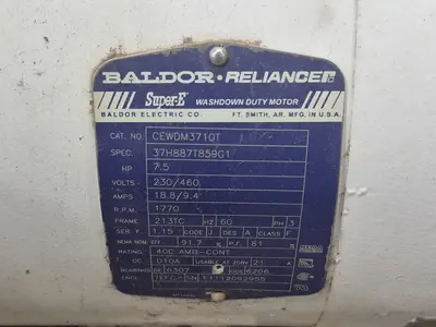 USED BALDOR-RELIANCE CEWDM3710T