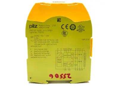 Pilz PNOZ s5 24VDC 2n/o 2n/ot Sigma Safety Relay 750105 NO TERMINAL CONNECTORS - For parts or not working