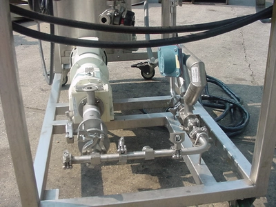USED DELTA GROUP MIX-METERING SYSTEM JI-7 DELIVERY CART