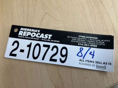 Used JCT HYDRAULIC ANGLE PLOW BLADE SKID STEER ATTACHMENT Plow Blades Michigan US | Miedema Asset Management Group #1314079