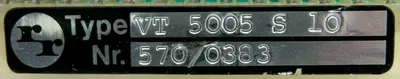 USED REXROTH VT-5005-S-10 AMPLIFIER CARD VT5005S10