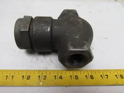 Henry Vogt 1554 E11698 REV3 Line Mount Hydraulic Check Valve 450F 30000WP 3/4npt