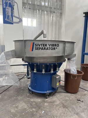 Stainless Steel 360 Deg Discharge Separator 762mm Dia