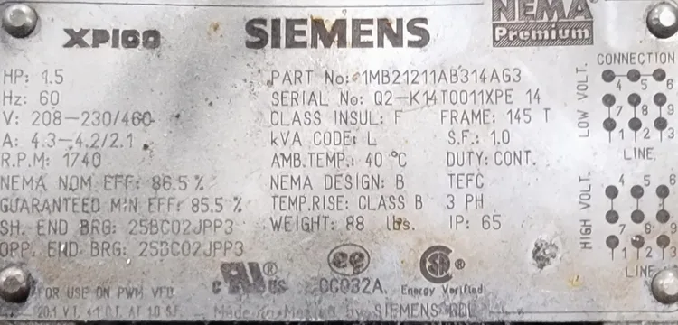 Used Goulds LF 3196 Pumps Minnesota US | Peak Machinery, Inc. #285561