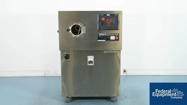 Used Vector Vector Coating Pan, Model LDCS3, S/S Coating Pans Rhode Island US | Federal Equipment Company #127142