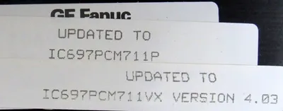 USED GE FANUC IC697PCM711VX COPROCESSOR