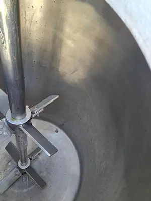 Tank, 500 Gallon, Stainless Steel, Jacket, Agitated, Crepaco #5991236