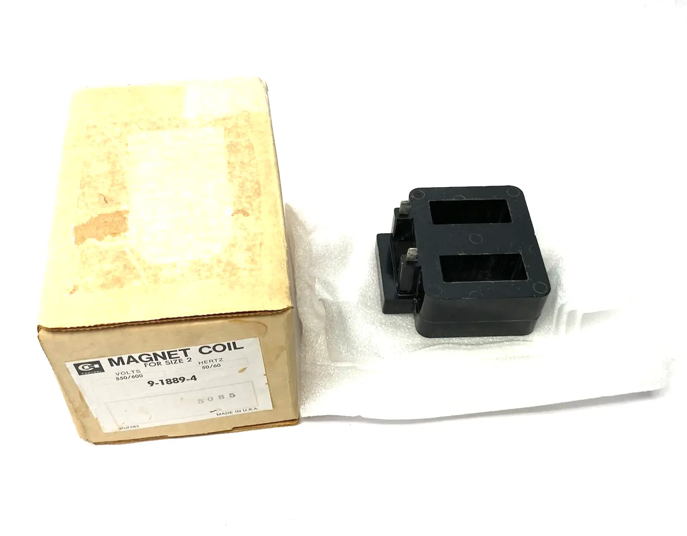 USED EATON CUTLER HAMMER MAGNET COIL SIZE 2 550/600V 50/60HZ