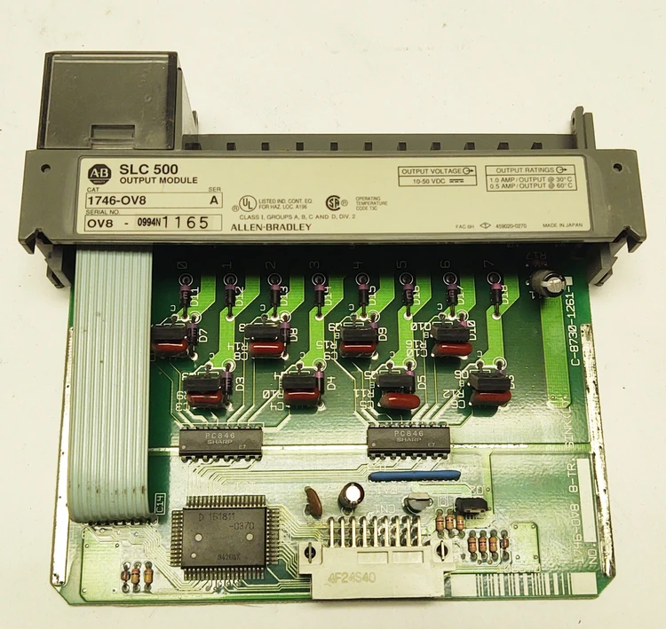 Used Allen-Bradley 1746-OV8 PLC Input & Output Kentucky US | Edwards Industrial Repair #1017975