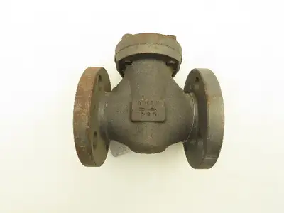 Bonney Forge L1-41 Steel Piston Check Valve 1" Flanged 4-Bolt 150 Lb