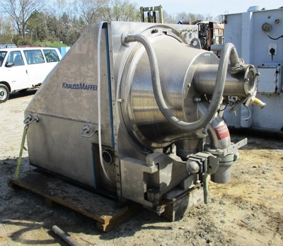 Krauss-Maffei HZ 630 PH gastight peeler centrifuge, Hastelloy C22.