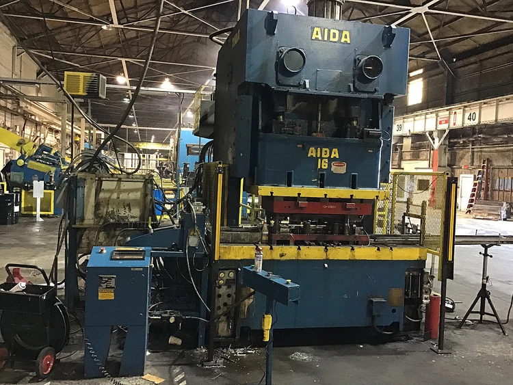 Used AIDA C2-16(2) Gap Frame (OBS) Presses Michigan US | Presses for Industry #403403