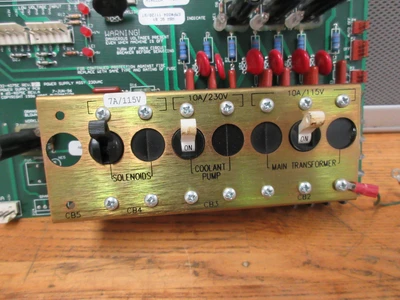 USED 1998 USED HAAS PARTS AND TOOLING HAAS POWER SUPPLY PCB ASSEMBLY 32-4075E REV. D