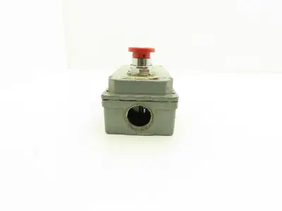 Cutler Hammer 49-2610-1 10250T Electrical Enclosure 3-Button Control Stop Go