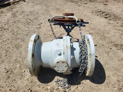 8" Class 150 Ball Valve w/ Gear Operator