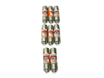 USED MERSEN TIME-DELAY FUSE CLASS CC 600VAC 1.4A LOT OF 8