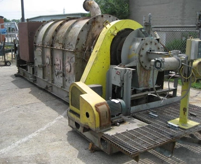 SPC6826  Calciner 14" x 18' 5" CO Bartlett & Snow indirect fired calciner, 1200 deg. F, Stainless Steel