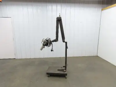 Masterflow AH-501 Electric Heat Blower Floor Stand Adjustable Arm 26x16" Base
