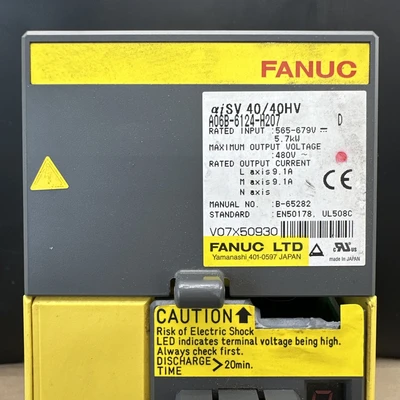 USED FANUC A06B-6124-H207