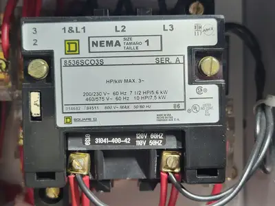 USED SQUARE D MODEL 6