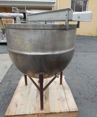 USED BH HUBERT AND SONS 150 GALLON KETTLE