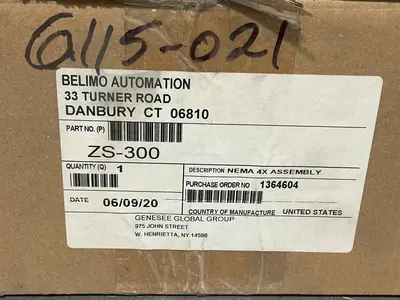Used BELIMO AUTOMATION ZS300 Electrical Boxes Ohio US | HGR 24 #1411357