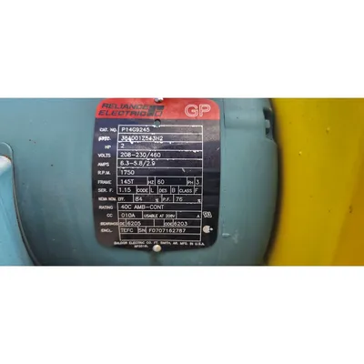Used 13" dia. X 9' Long Industrial Screw Auger Conveyor