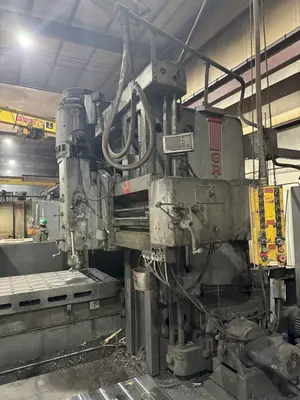 44" x 144" GRAY DOUBLE SIDED PLANER MILL. STOCK #0134825