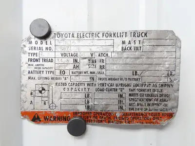 Toyota 67730-15301-71-B Hydraulic 4-Spool Forklift Mast Control Valve Off 5FBE15