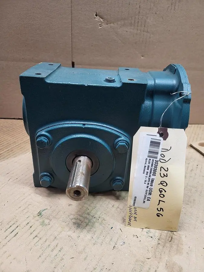 New | in-Stock TIGEAR 2 TIGEAR-2 GEAR BOX SPEED REDUCER 23Q60L56 60:1 RATIO *NEW NO BOX* Gearboxes | ND Industrial Surplus #1217025