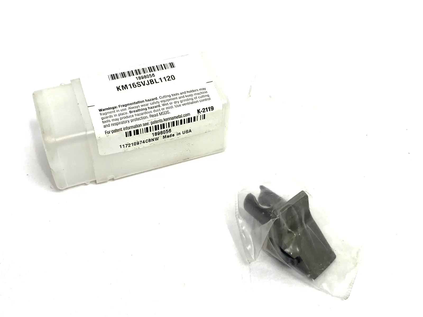 NEW KENNAMETAL KM MICRO™ CUTTING UNIT OD APP. S-CLAMPING KM16SVJBL1120
