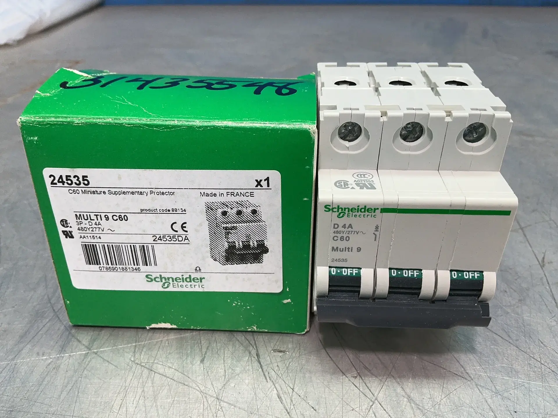 Used SCHNEIDER ELECTRIC 24535 Circuit Breakers Ohio US | HGR 24 #1520824