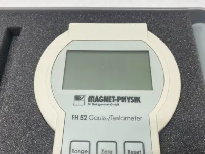 USED MAGNET-PHYSIK MAGNETIC FIELD STRENGTH METER TESLAMETER