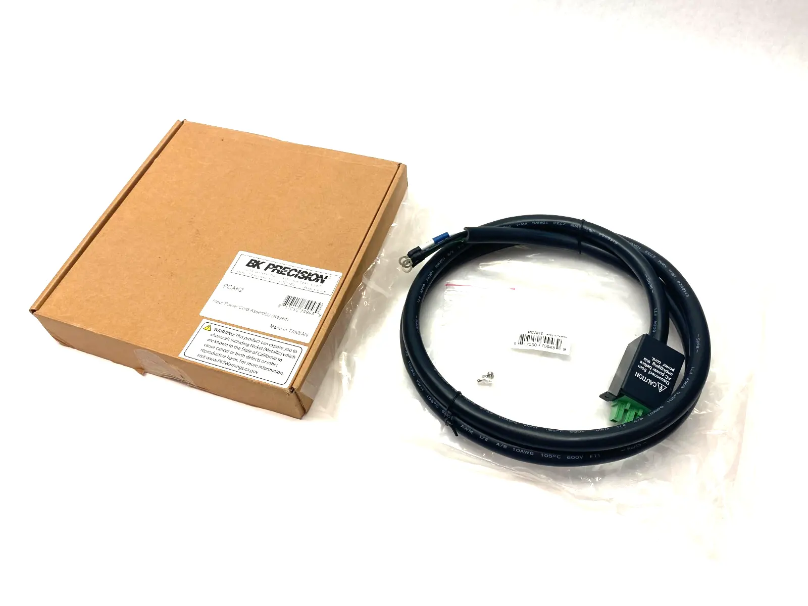 PCAK2 | BK Precision  Unterminated AC Power Cable Assembly - New Other